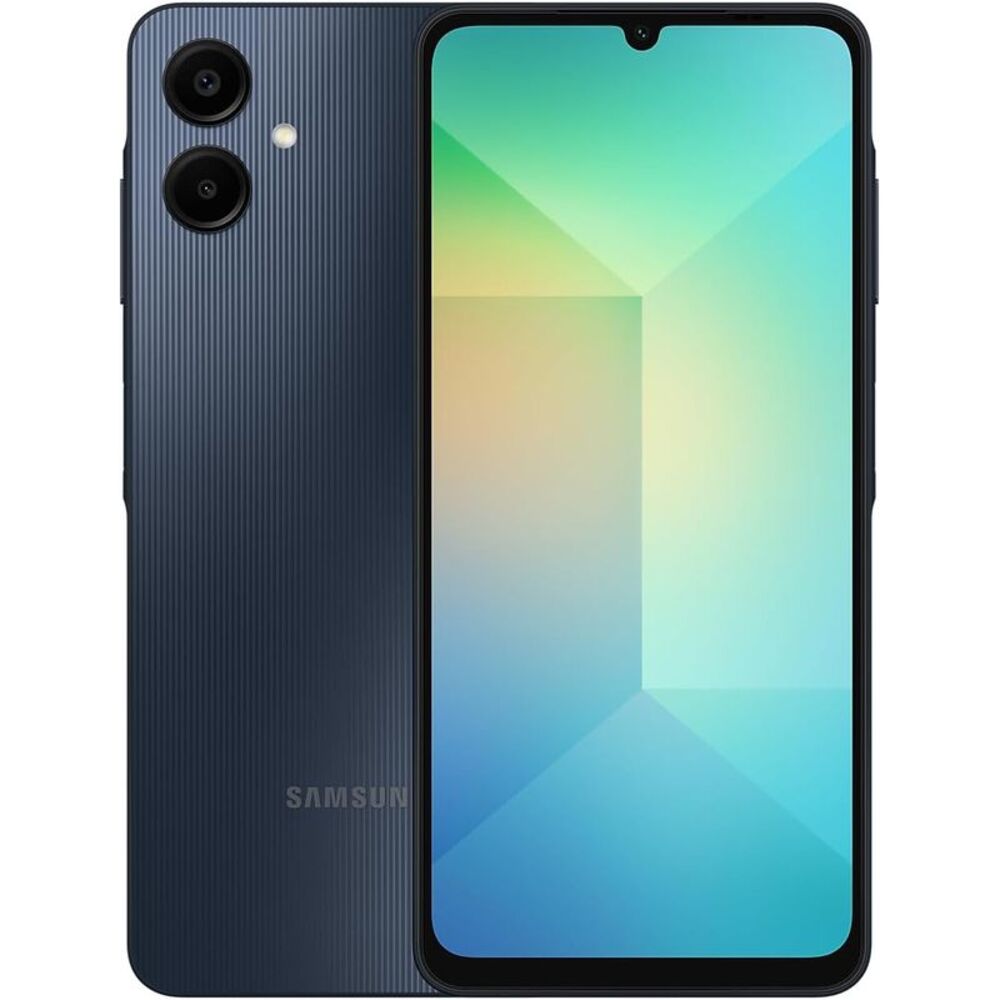 Samsung Galaxy A06 4G 128GB+4GB 6.7" Dual-SIM Unlocked Android Smartphone, Black